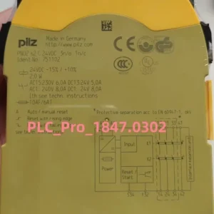 751102 1PCS Brand New pilz 751102 PNOZ s2 24VDC  Fast delivery
