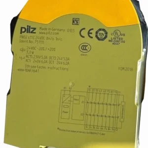 751111 NEW PILZ PNOZ S11 C 24VDC 751111 Safety Relay