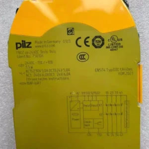 750106 New Sealed PILZ 750106 PNOZ s6 Safety Relay 24VDC