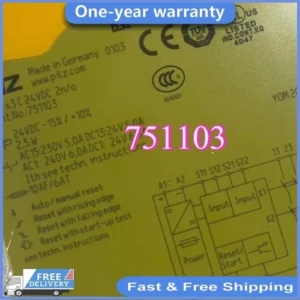 751103 1PCS New Pilz PNOZ S3 C 24VDC 2n/o safety relay Free Shipping#