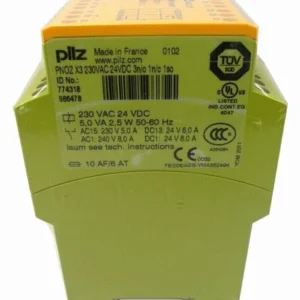 774318 NEW PILZ PNOZ X3 230VAC 774318 Safety Relay