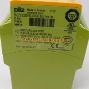 1PC New PILZ 774318 PNOZ X3 230VAC 24VDC 3n/o 1n/o 1SO Fast Shipping