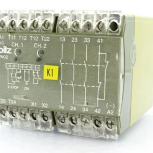 PILZ PNOZ 24VDC 3S 1O Relay - Used