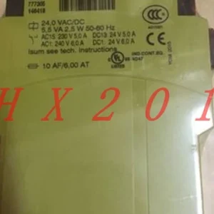 ONE NEW PILZ Relay PNOZ X2.7P 777305 24VAC DC 3n / o 1n / c