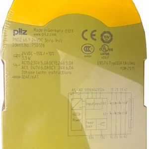 750126 NEW PILZ PNOZ s6.1 24VDC 750126 Safety Relay