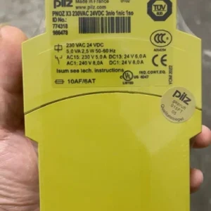 New PILZ 774318 PNOZ X3 230VAC 24VDC 3N/O 1N/C 1SO Safety Relay