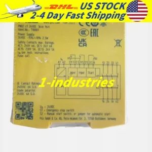 1pc New For PILZ 710001 PNOZ c1 24VDC 3n/o 1n/c Safety Relay