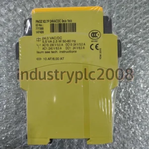 Safety Relay For Pilz PNOZ X2.7P 24VACDC 3n/o 1n/c 777305