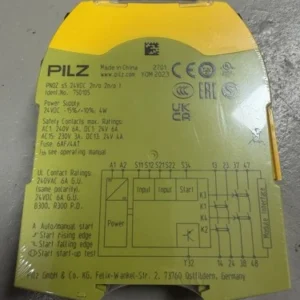 750105 NEW IN BOX PILZ PNOZ s5 24VDC 772142 Safety Relay