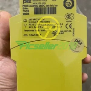 774318 NEW Pilz Safety Relay PNOZ X3 230VAC 24VDC 3N/O 1N/C 1SO PNOZ 774318