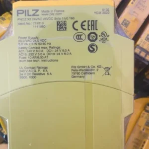 New PILZ 774310 PNOZ X3 24VAC/24VDC 3S 1O Safety Relay #AT