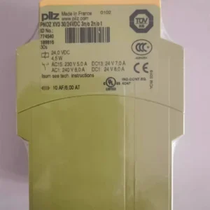 NEW PILZ 774540 PNOZ XV3 30/24VDC 3n/o 2n/o t Safety Relay UPS Shipping