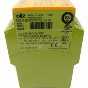 774318 1PCS NEW PILZ PNOZ X3 230VAC Safety Relay 774318