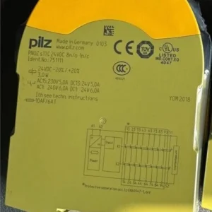 751111 New Sealed PILZ 751111 SAFETY RELAY PNOZ s11C 24VDC