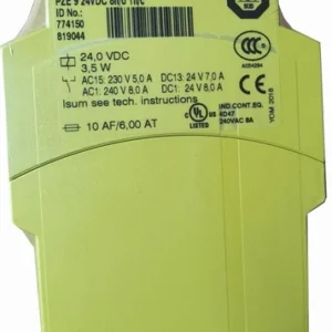 774150 NEW PILZ PNOZ PZE 9 24VDC 8no 1nc 774150 Safety Relay