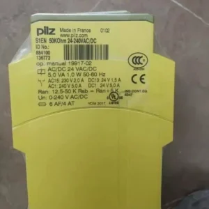 NEW Pilz S1EN 50KOhm 24-240VAC/DC 884100 Safety Relay UPS Shipping