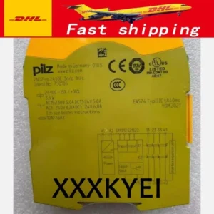750106 New Sealed PILZ 750106 PNOZ s6 Safety Relay 24VDC Fast Shipping