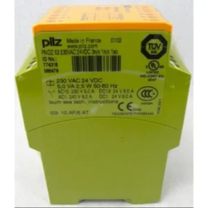 774318 NEW Pilz Safety Relay PNOZ X3 230VAC 24VDC 3NO 1NC 1SO PNOZ 774318