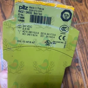 PNOZ 1 24VDC 3n/o1n/c 775695 PILZ Safety relay brand new Shipping DHL or FedEX