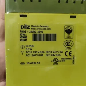 1pc Brand New PILZ PNOZ 1 24 VDC 3n/o 1n/c  475695 Fast delivery DHL US free tax
