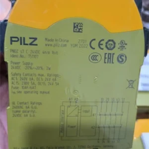 1PC New Pilz 751107 PNOZ S7C Safety Relay 24VDC 4N/O 1N/C Free Shipping