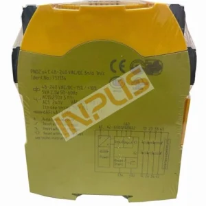 New 751134 PILZ PNOZ s4 C 48-240VAC/DC  3n/o 1n/ c Safety Relay 751134